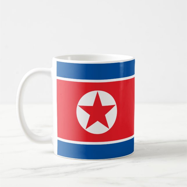 Mug Drapeau de la Corée du Nord (Gauche)