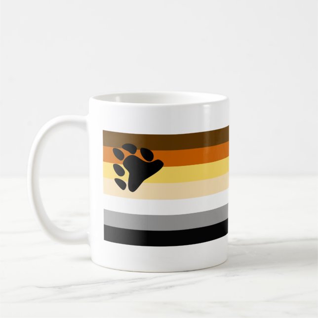 Mug Drapeau de la fierté des ours (Gauche)