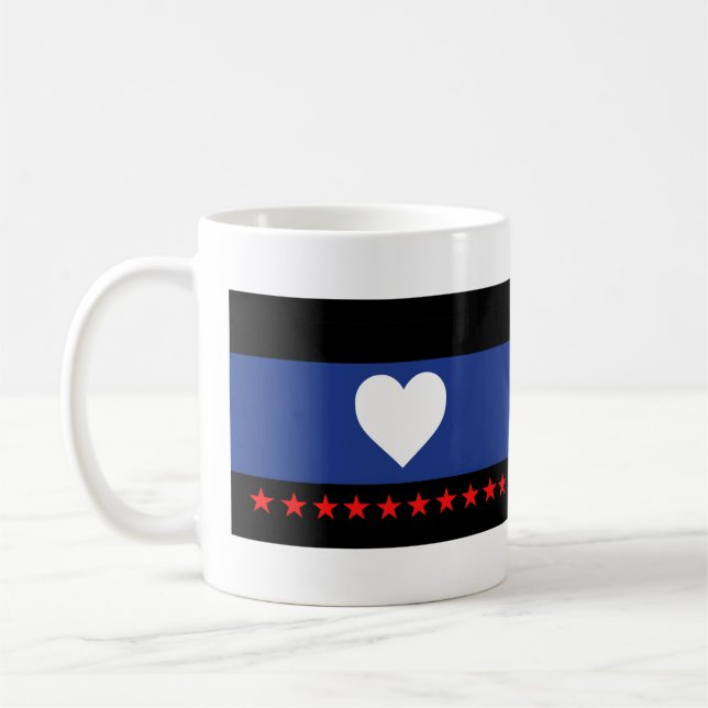 Mug Drapeau de la fierté du pied (Gauche)