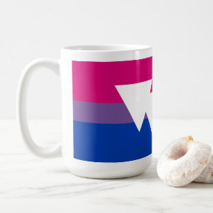 Mug Drapeau de la fierté et du symbole bisexuel -