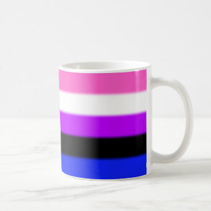 Mug Drapeau de la Fierté Genderfluide