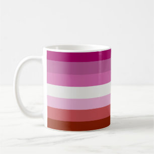 Mug Drapeau de la fierté lesbienne