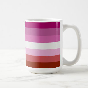 Mug Drapeau de la fierté lesbienne