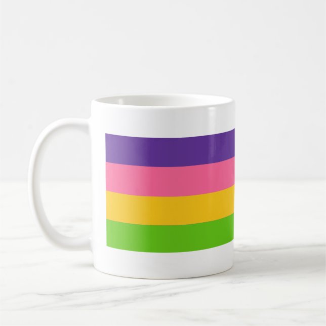 Mug Drapeau de la fierté sapphique (Gauche)