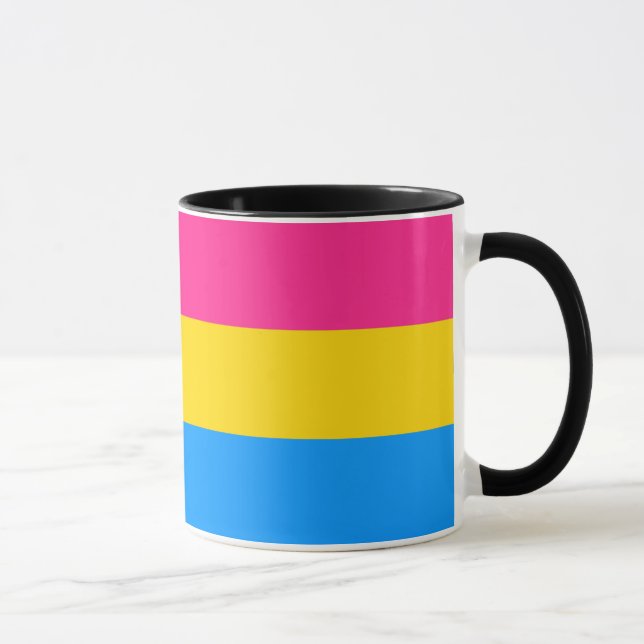 Mug Drapeau de la fierté transexuelle (Droite)