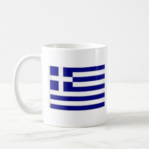 Mug Drapeau de la Grèce et nom de l'hymne