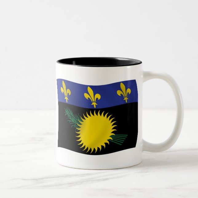 Mug Drapeau de la Guadeloupe (Droit)