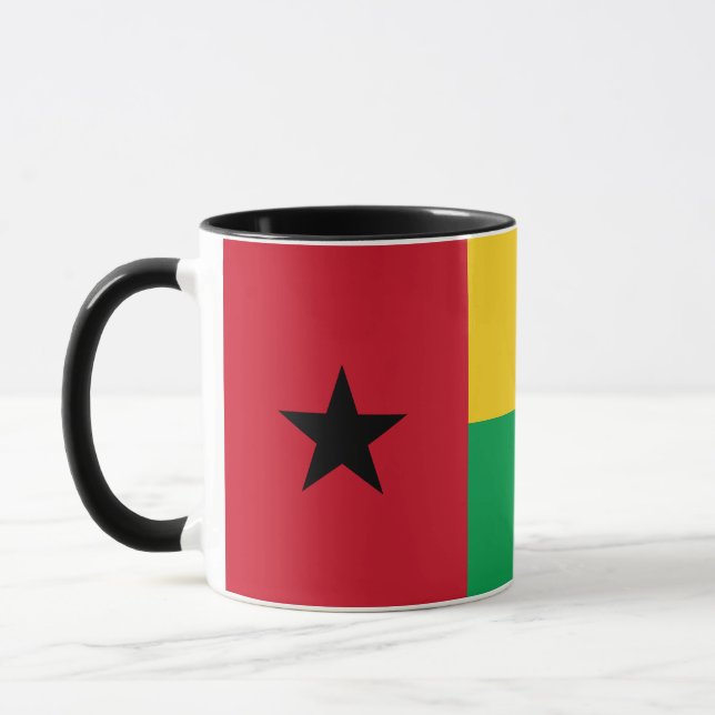 Mug Drapeau de la Guinée-Bissau (Gauche)