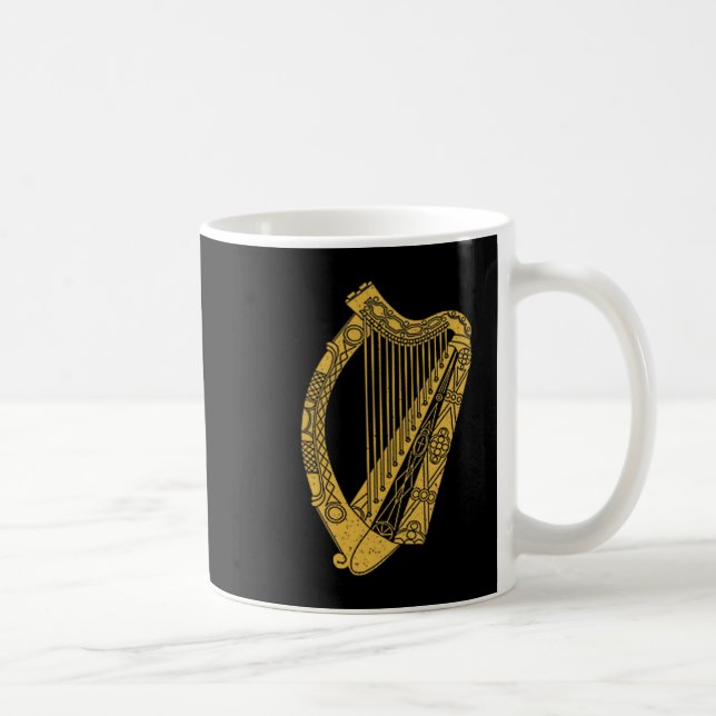 Mug Drapeau de la harpe d'Irlande Drapeau de la harpe  (Droite)