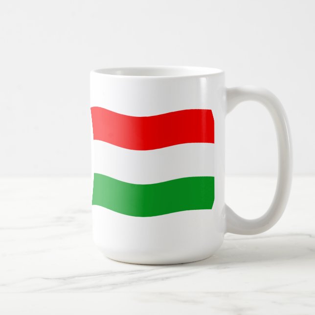 Mug Drapeau de la Hongrie (Droite)