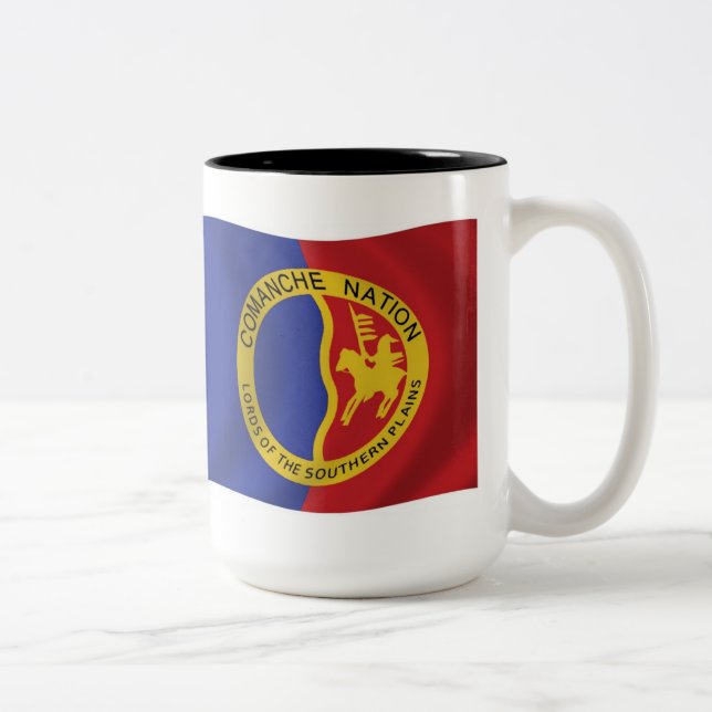 Mug Drapeau de la Nation Comanche (Droit)