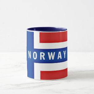 Mug Drapeau de la Norvège