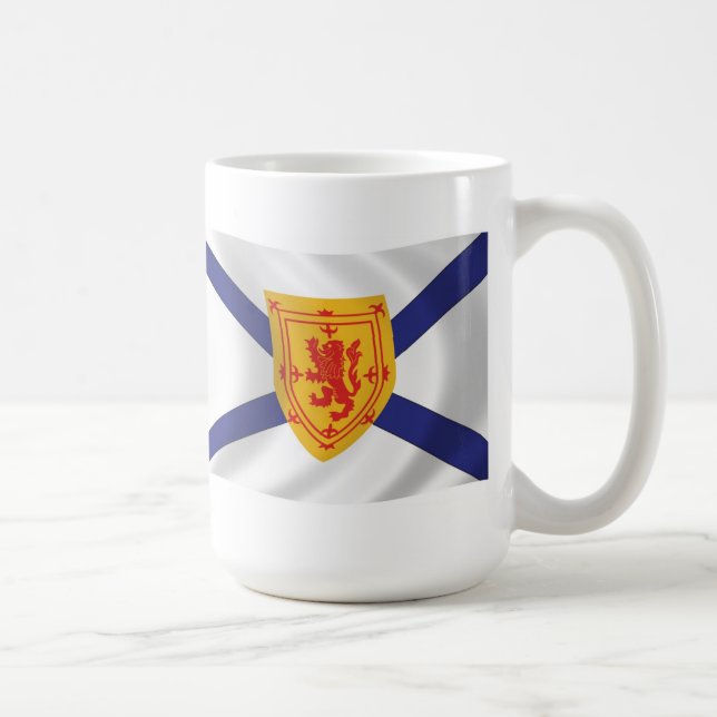 Mug Drapeau de la Nouvelle-Écosse (Droite)