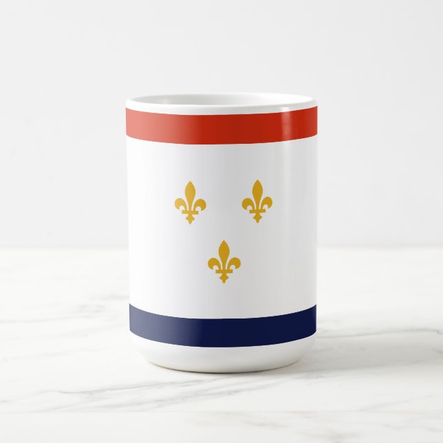 Mug Drapeau de La Nouvelle-Orléans (Centre)