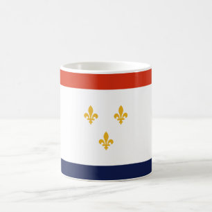 Mug Drapeau de la Nouvelle-Orléans (Louisiane, États-U
