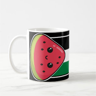 Mug Drapeau de la Palestine mignonne avec Palestin san