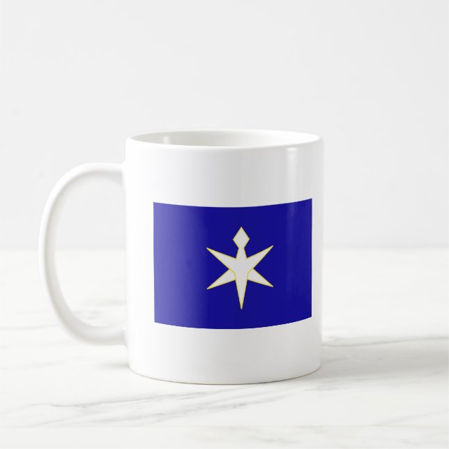 Mug Drapeau de la préfecture de Chiba, Japon (Gauche)