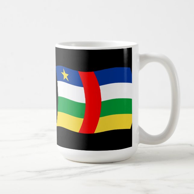 Mug Drapeau de la République Centrafricaine (Droite)