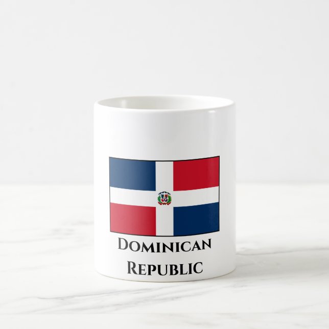 Mug Drapeau de la République dominicaine (Centre)