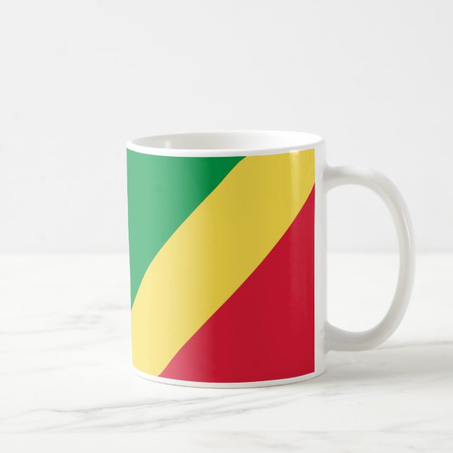 Mug Drapeau de la République du Congo (Droite)