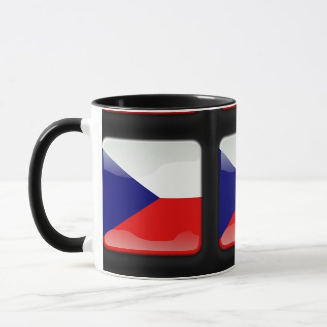 Mug Drapeau de la République tchèque (Gauche)