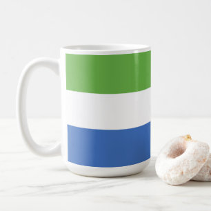 Mug drapeau de la Sierra Leone