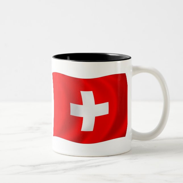Mug Drapeau de la Suisse (Droit)