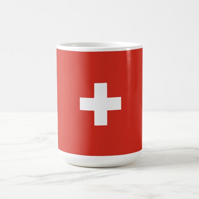 Mug drapeau de la Suisse (Centre)