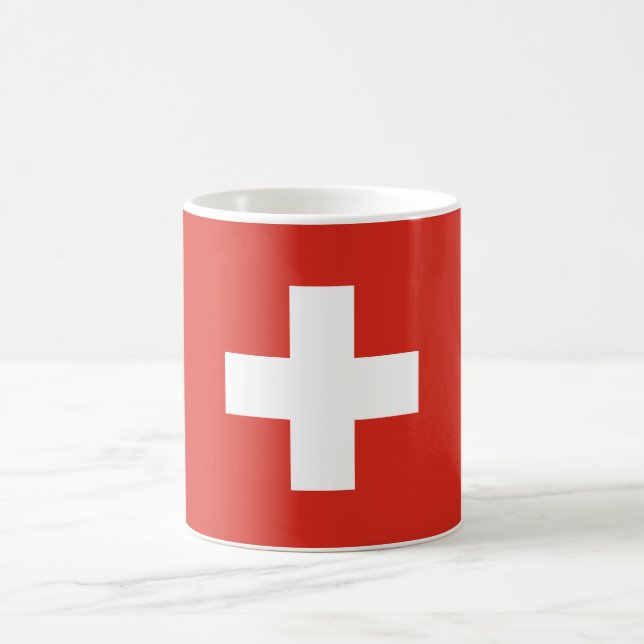 Mug drapeau de la Suisse (Centre)