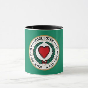 Mug Drapeau de la ville de Worcester
