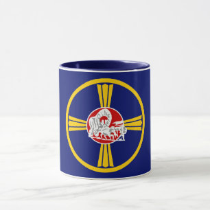 Mug Drapeau de la ville d'Omaha (Nebraska)