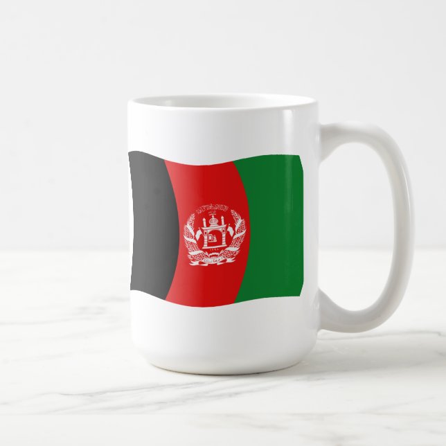 Mug Drapeau de l'Afghanistan (Droite)