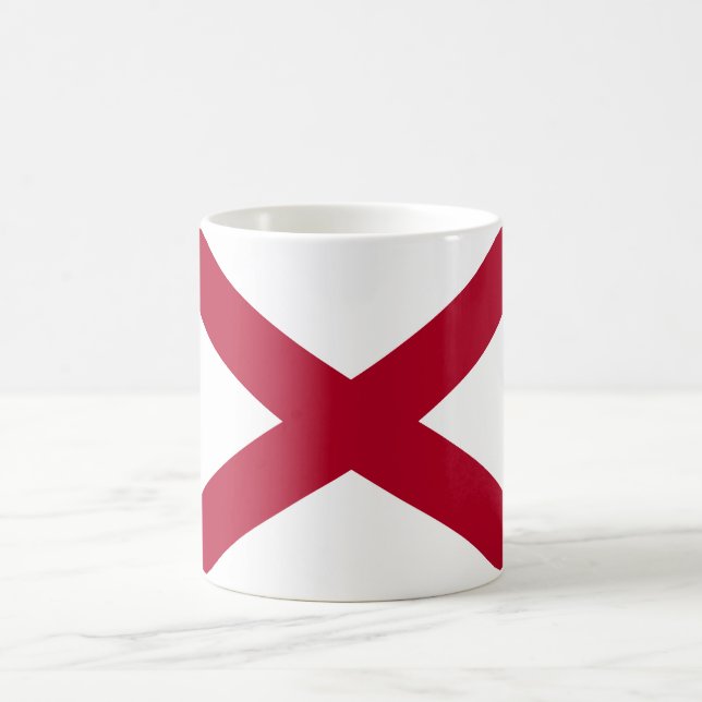 Mug Drapeau de l'Alabama (Centre)