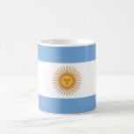 Mug Drapeau de l'Argentine<br><div class="desc">C'est le drapeau authentique de l'Argentine.</div>