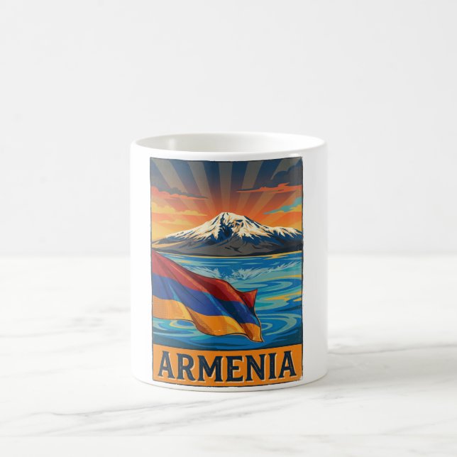 Mug Drapeau de l'Arménie (Centre)
