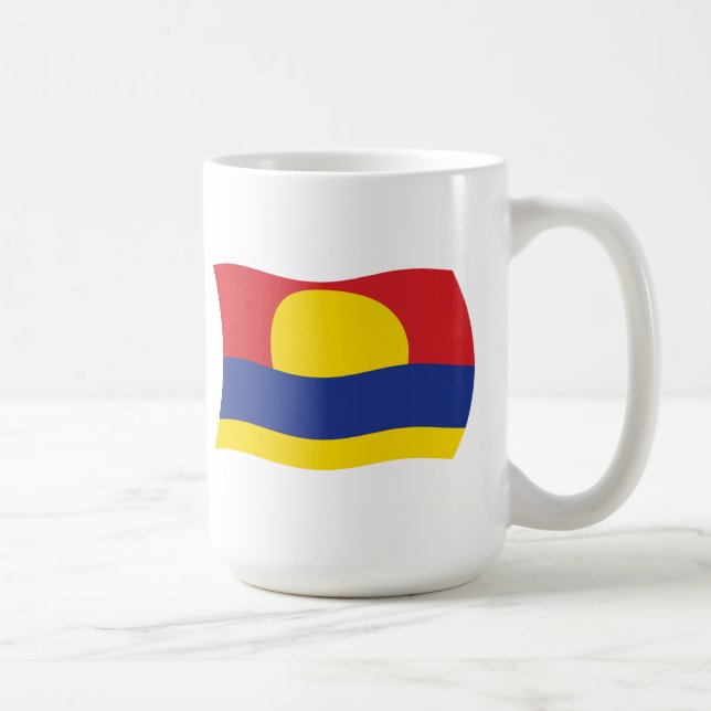 Mug Drapeau de l'Atoll Palmyra (Droite)