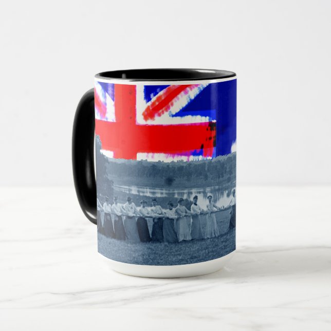 Mug Drapeau de l'Australie des années 1890 (Devant gauche)
