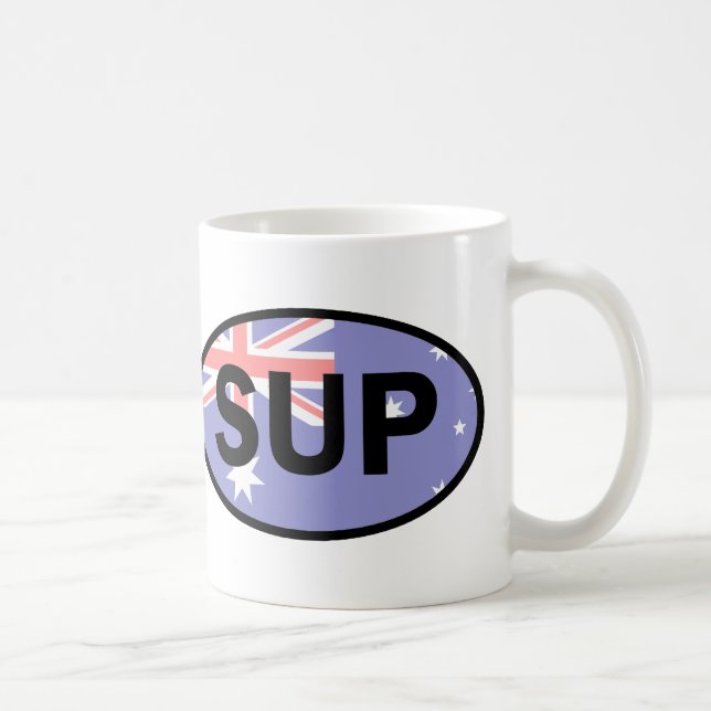Mug Drapeau de l'Australie pour planche de paddle debo (Droite)