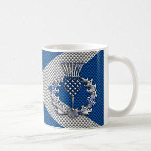 Mug Drapeau de l'Ecosse d'impression de fibre de