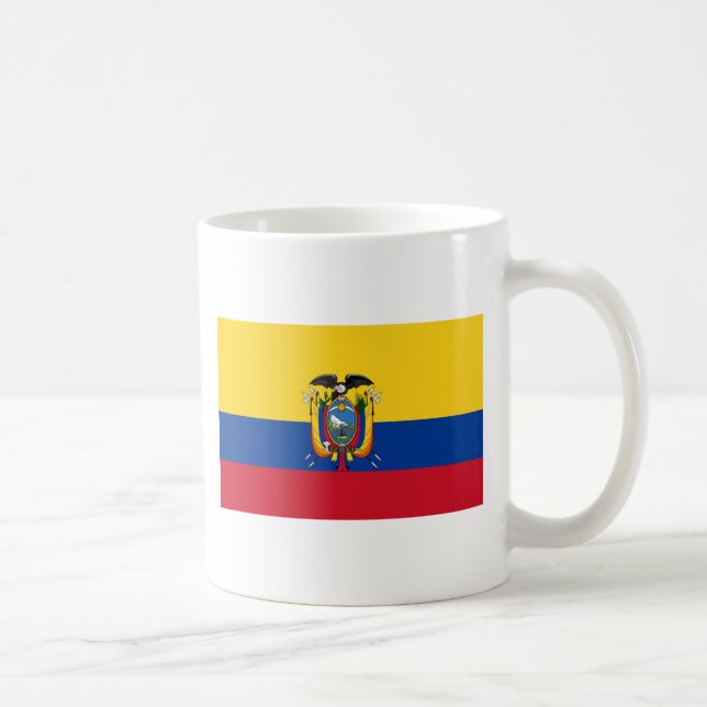 Mug Drapeau de l'Équateur (Droite)