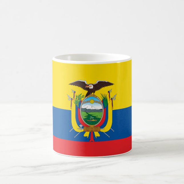 Mug Drapeau de l'Équateur (Centre)