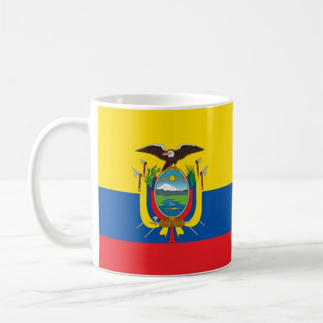 Mug Drapeau de l'Équateur (Gauche)