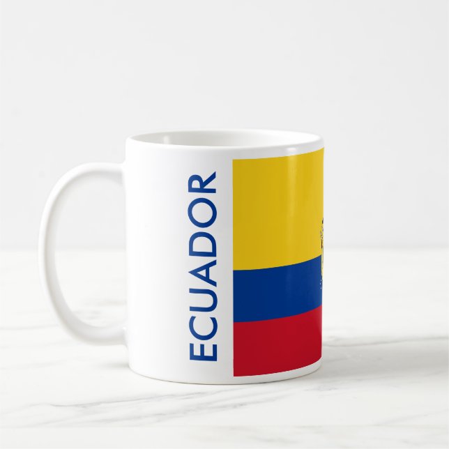 MUG DRAPEAU DE L'ÉQUATEUR (Gauche)