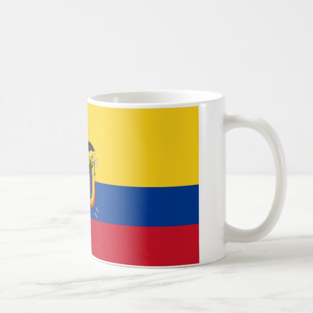 Mug Drapeau de l'Équateur (Droite)