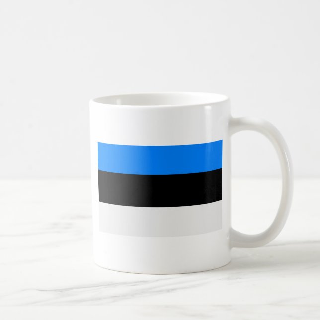 Mug Drapeau de l'Estonie (Droite)
