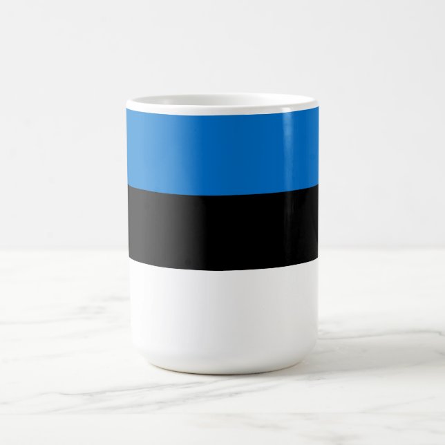 Mug Drapeau de l'Estonie (Centre)