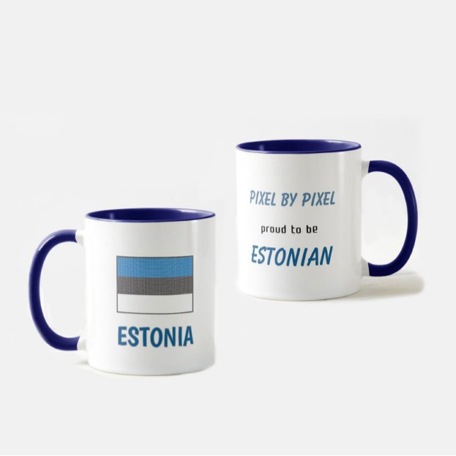 Mug Drapeau de l'Estonie (Créateur téléchargé)