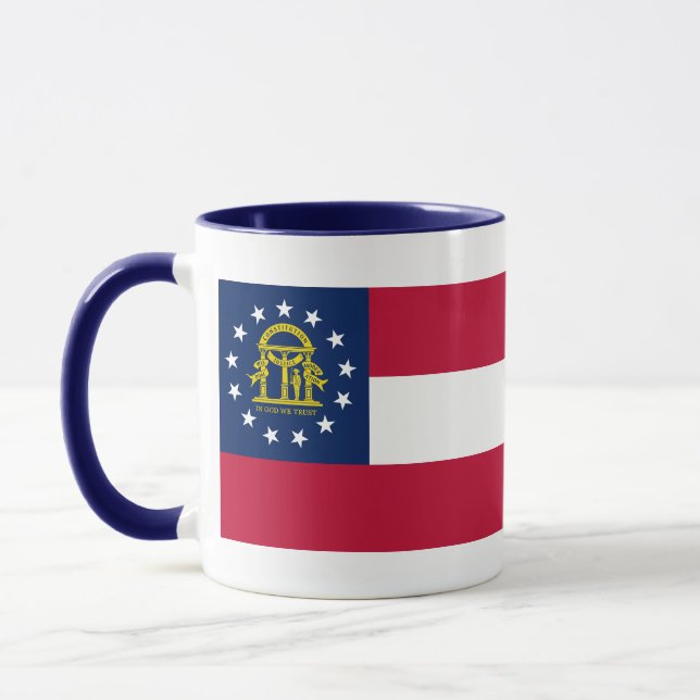 Mug Drapeau de l'État de Géorgie (Gauche)