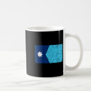 Mug Drapeau de l'État du Minnesota rétro vintage homme