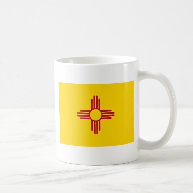 Mug Drapeau de l'État du Nouveau-Mexique (Droite)